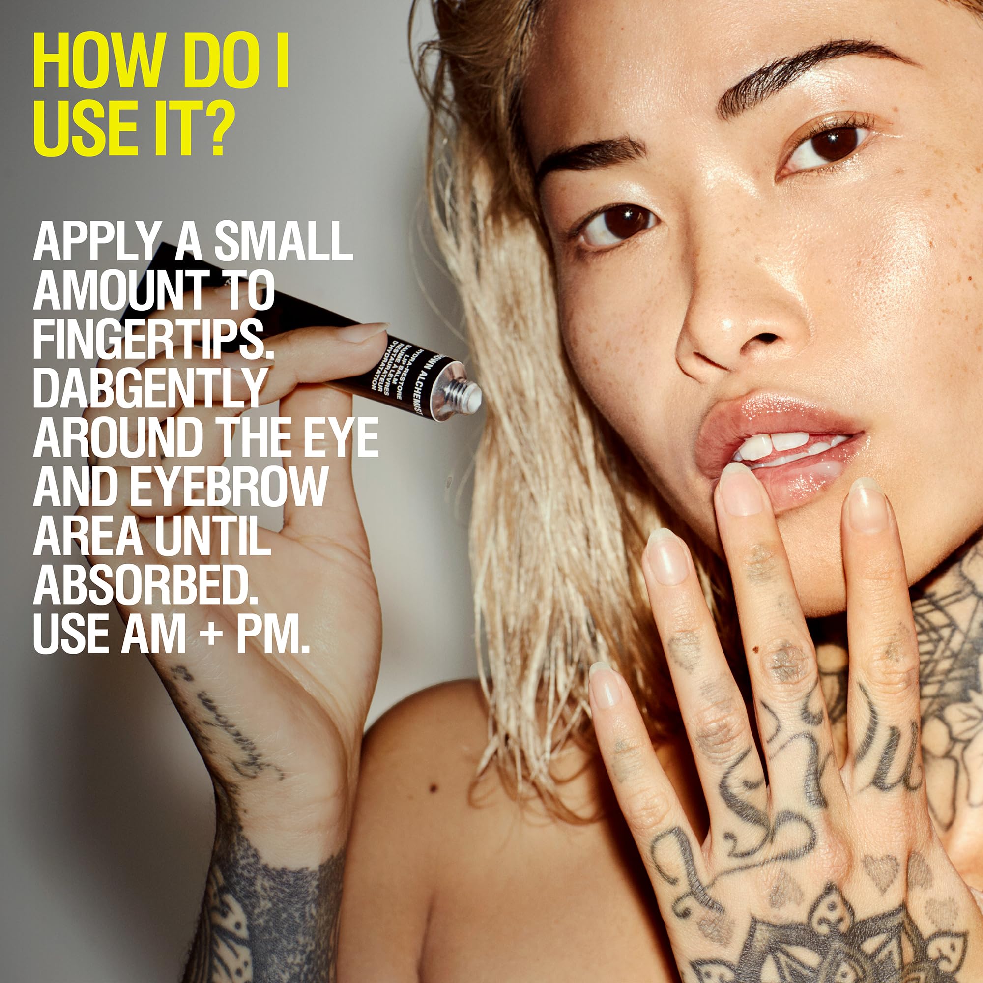 Grown Alchemist Lip Balm - Vanilla & Watermelon - Natural Gloss for Soft Lips, Clean Skincare (12ml / 0.4oz)